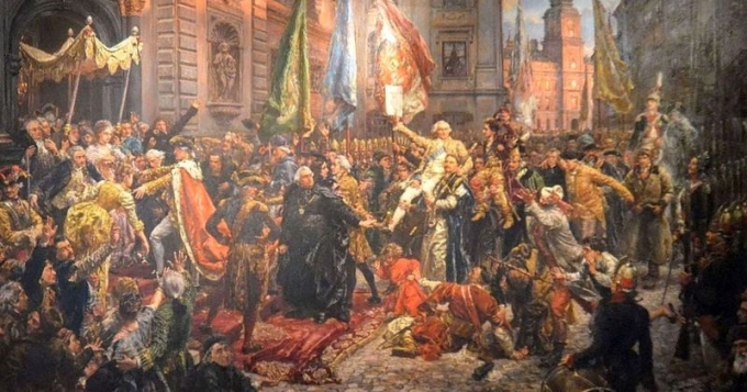 Konstytucja 3 Maja 1791 roku Zamek Królewski w Warszawie